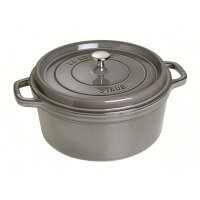 Staub - La Cocotte rund Ø 28 cm, graphitgrau,...
